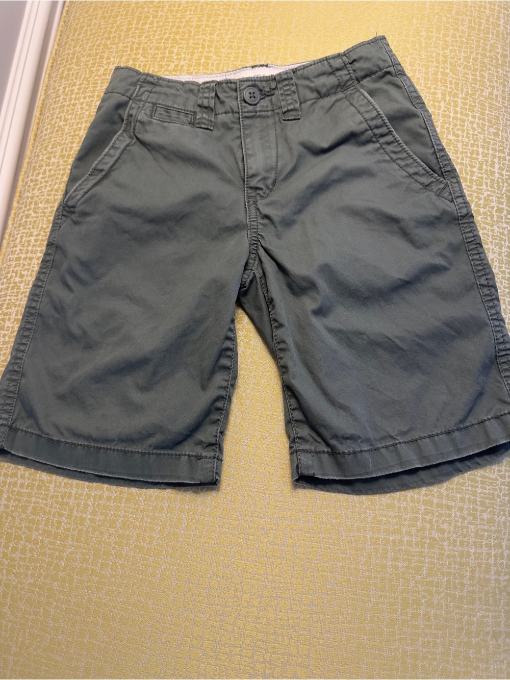 Place Boys Olive Green Chino Shorts